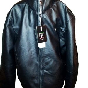Italian leather jacket new